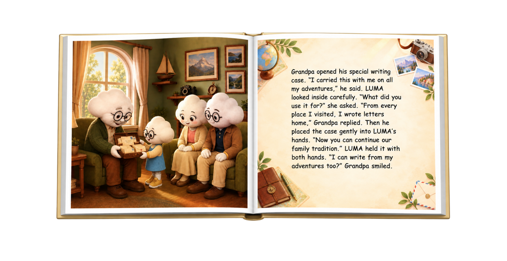 LUMA’S FIRST LETTER FROM MY ADVENTURES TO YOU BOOK 1