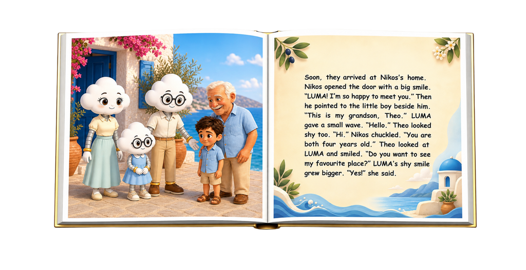 LUMA’S FIFTH LETTER FROM GREECE BOOK 5