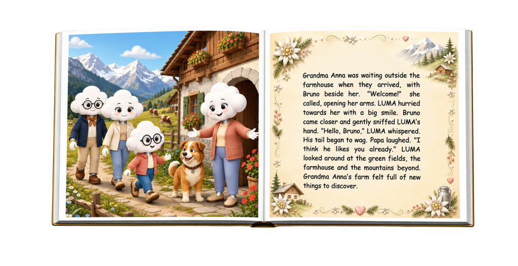 LUMA’S SEVENTH LETTER FROM SWITZERLAND BOOK 7