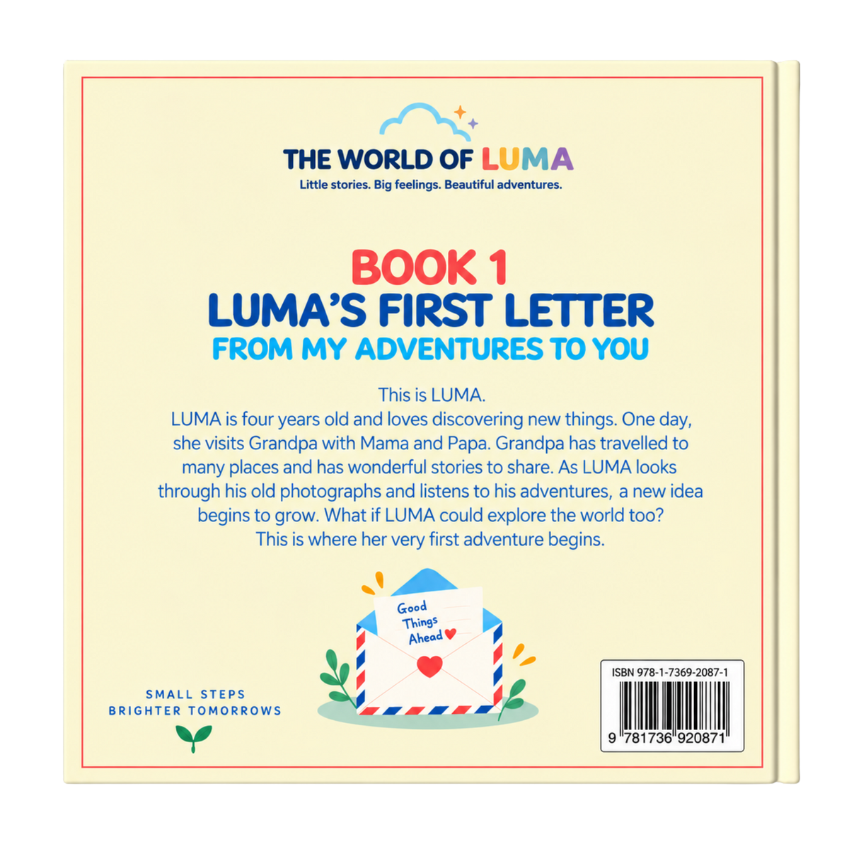 LUMAS ERSTER BRIEF AUS MEINEN ABENTEUERN AN DICH BUCH 1