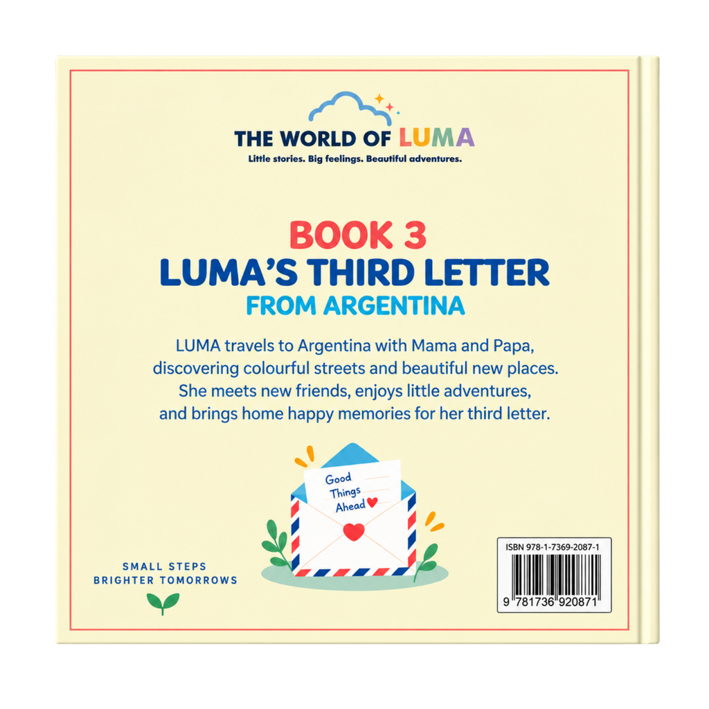 LUMA’S THIRD LETTER FROM ARGENTINA BOOK 3