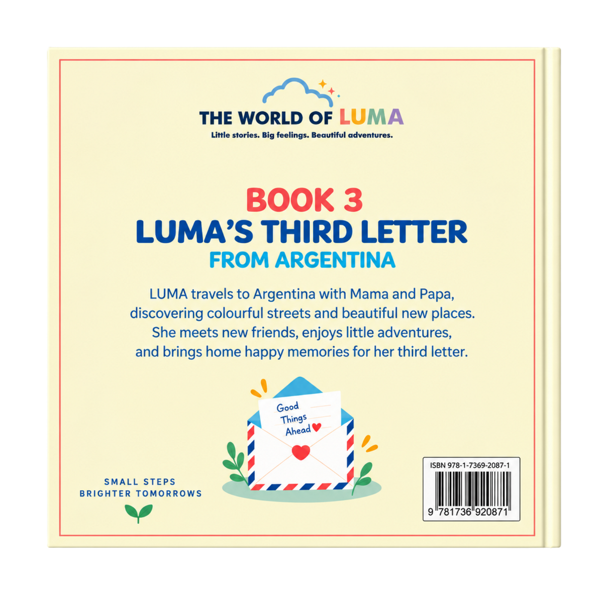 LUMA’S THIRD LETTER FROM ARGENTINA BOOK 3