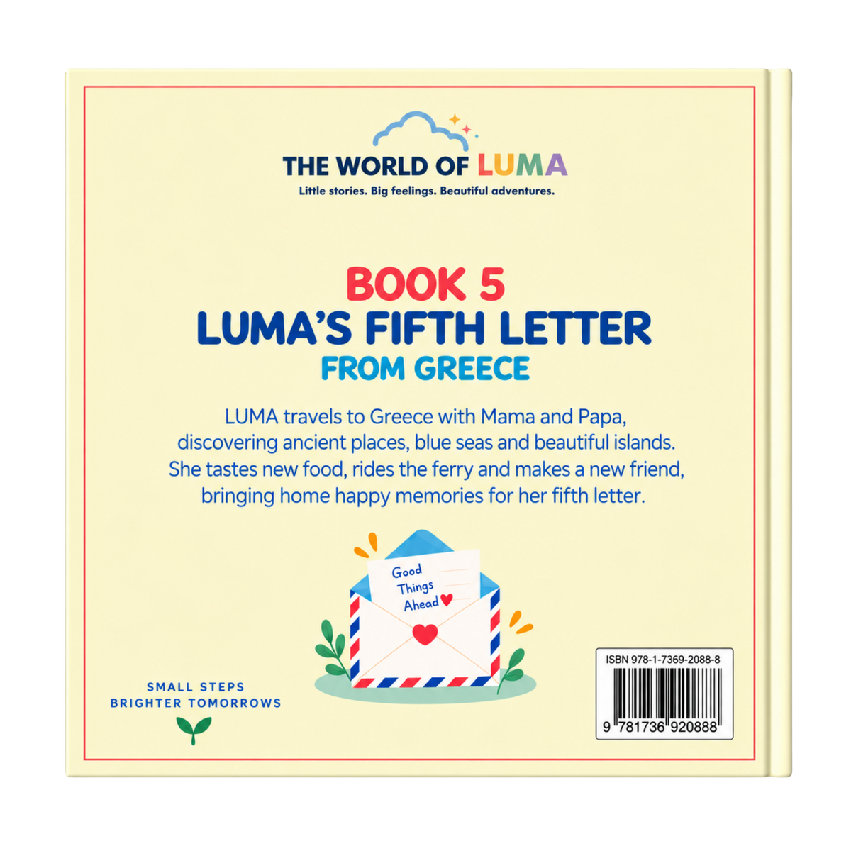 LUMA’S FIFTH LETTER FROM GREECE BOOK 5