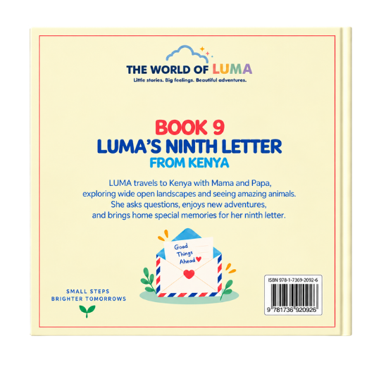 LUMA’S NINTH LETTER FROM KENYA BOOK 9