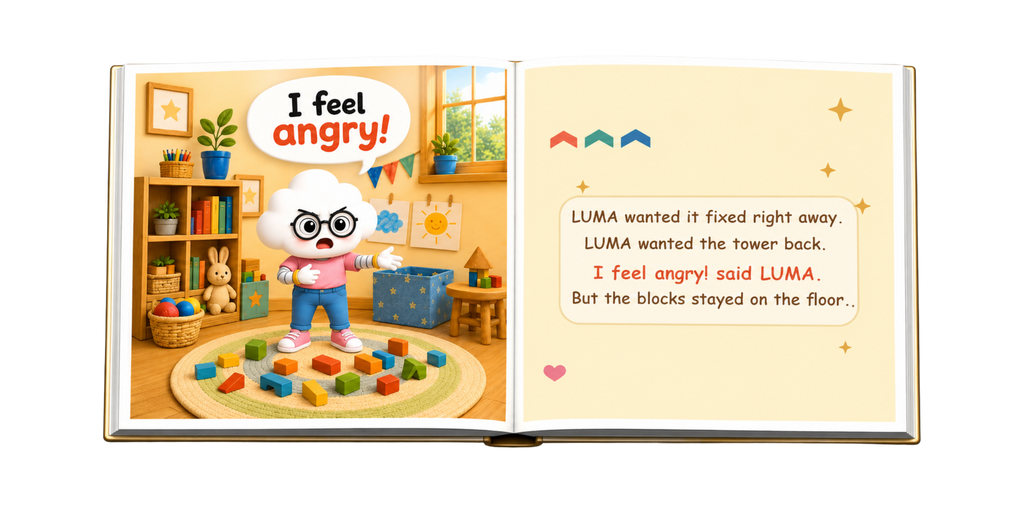 LUMA FEELS ANGRY
