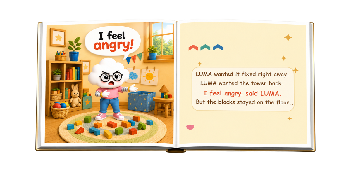 LUMA FEELS ANGRY