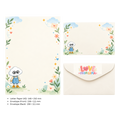 LETTER FROM LUMA Letter Writing Set – “FROM MY ADVENTURES TO YOU” (5 Sheets + 5 Envelopes)