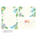 LETTER FROM LUMA Letter Writing Set – “FROM BRAZIL” (5 Sheets + 5 Envelopes)