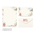 LETTER FROM LUMA Letter Writing Set – “FROM CHILE” (5 Sheets + 5 Envelopes)
