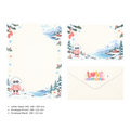 LETTER FROM LUMA Letter Writing Set – “FROM NORWAY” (5 Sheets + 5 Envelopes)
