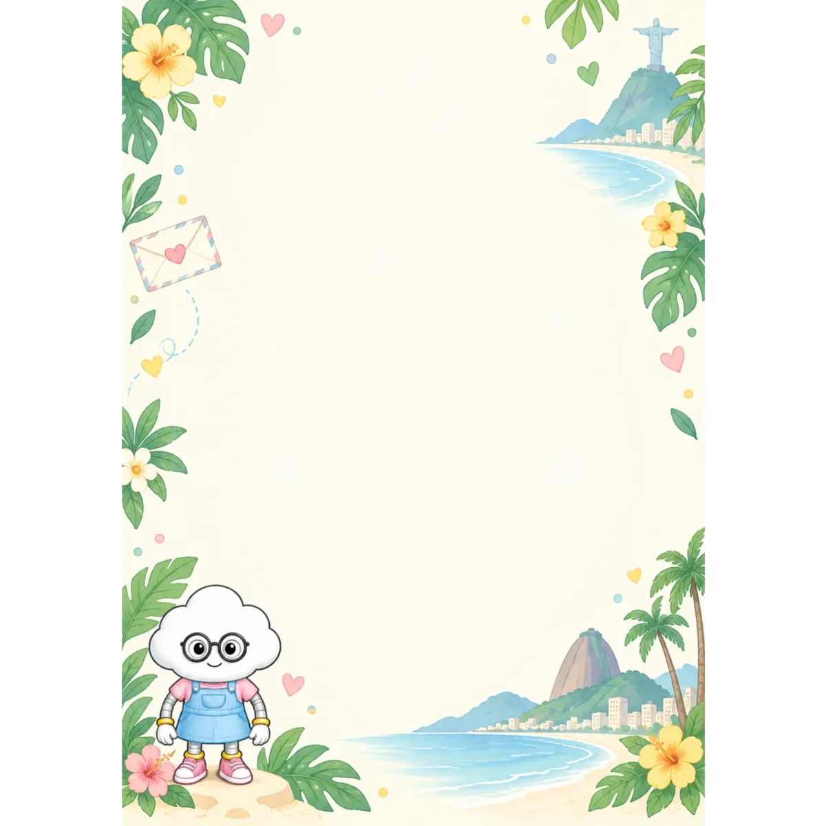 LETTER FROM LUMA Letter Writing Set – “FROM BRAZIL”