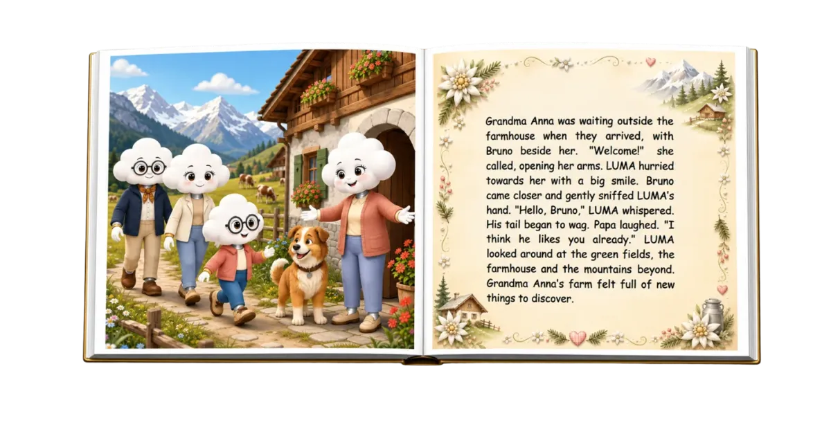 LUMA’S SEVENTH LETTER FROM SWITZERLAND BOOK 7