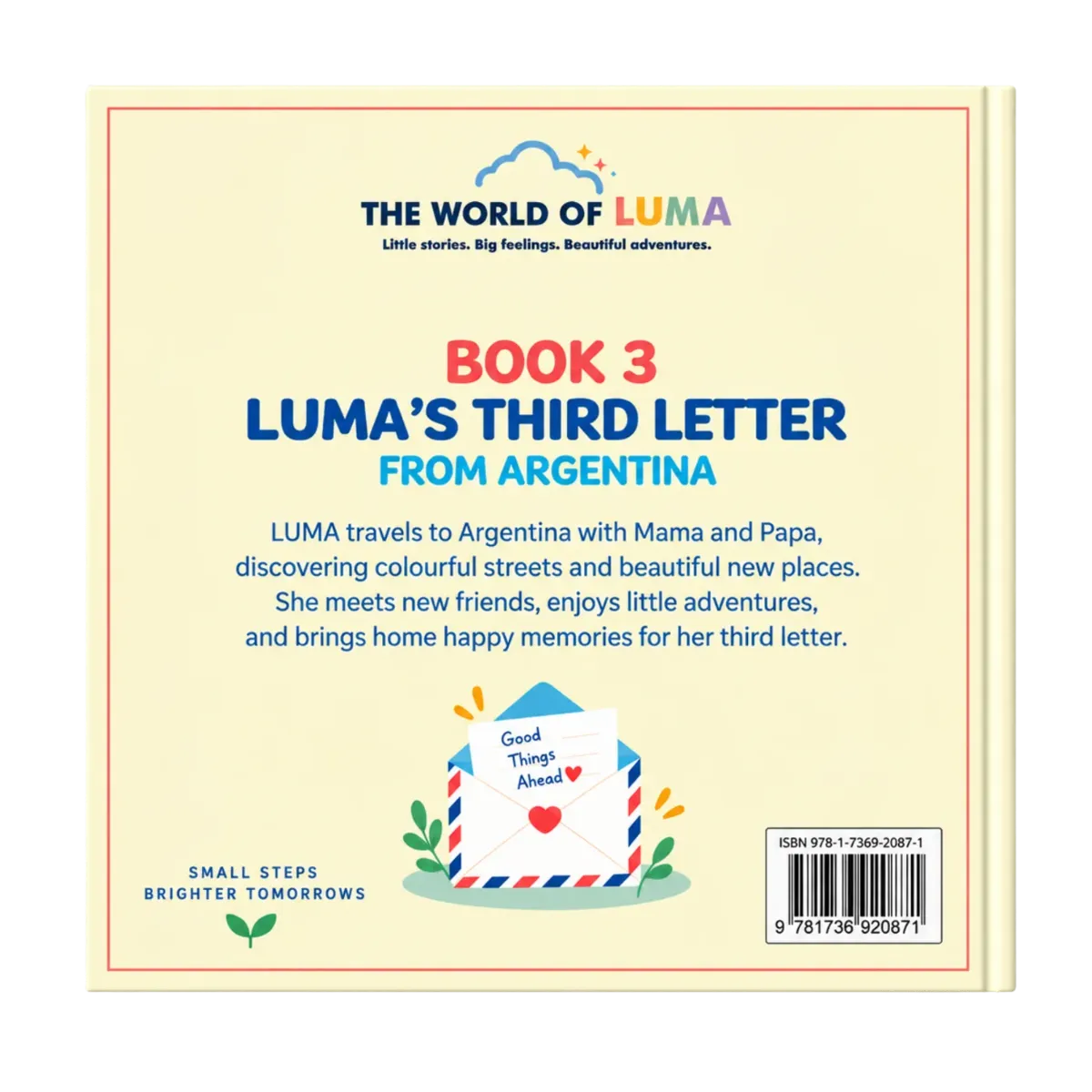 LUMA’S THIRD LETTER FROM ARGENTINA BOOK 3
