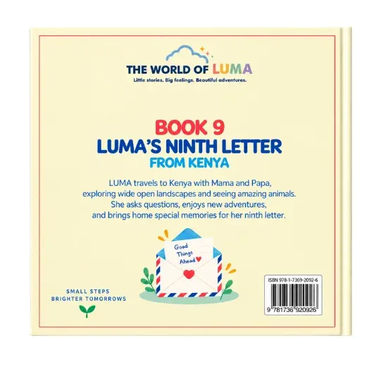 LUMA’S NINTH LETTER FROM KENYA BOOK 9